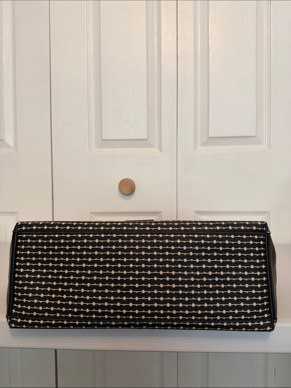 Fossil Black & White Patterned Tote Bag - Picture 7 of 7
